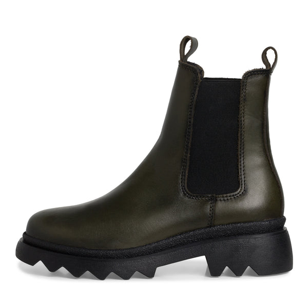 Tamaris / 25802 Chunky style Ankle Boot / Olive