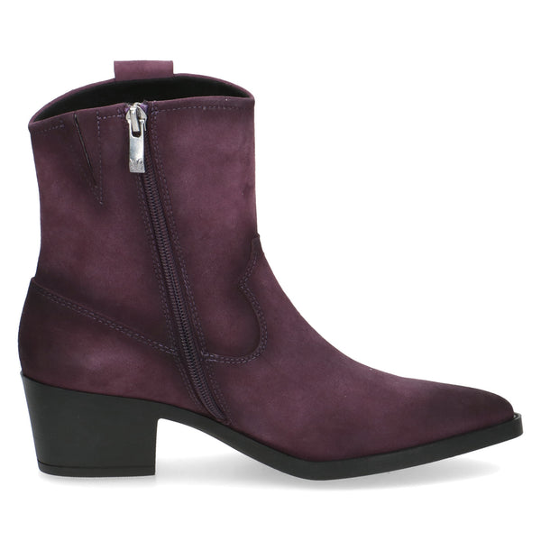 Caprice | Cowboy Boot | 25313 | Purple Suede