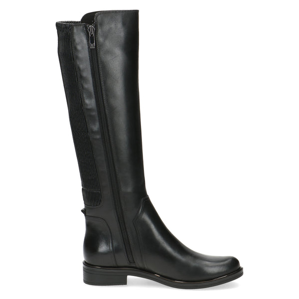 Caprice / 25523 Stretch Panel Long Boots / Black
