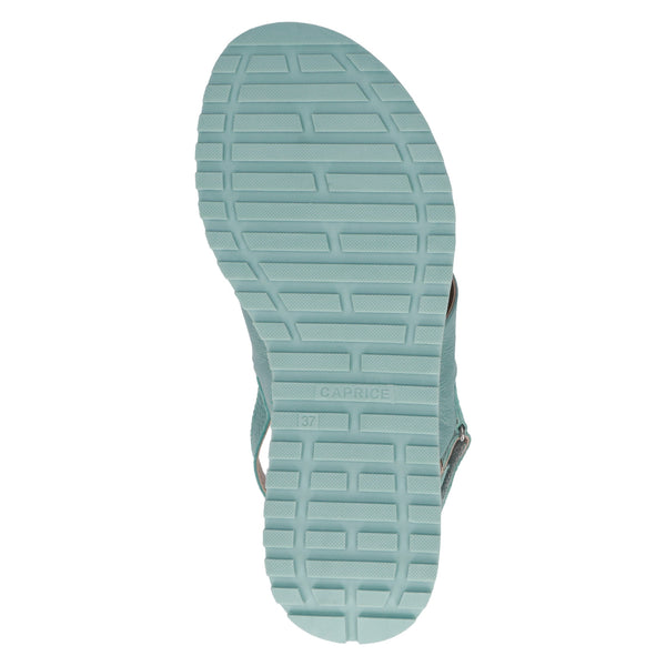 Caprice Chunky Sandal 28703 | Turquoise