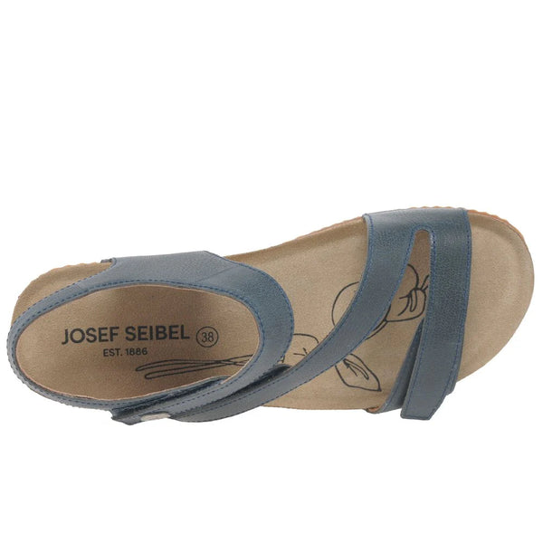 Josef Seibel - ONLINE EXCLUSIVE | Tonga 25 Leather Sandal | Blue Jeans