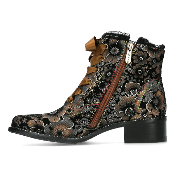 Laura Vita | Emcamao Ankle Boot | Bronze