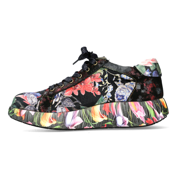 Laura Vita | Nikito Trainer | Black Floral