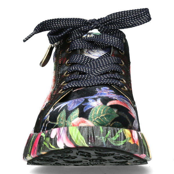 Laura Vita | Nikito Trainer | Black Floral