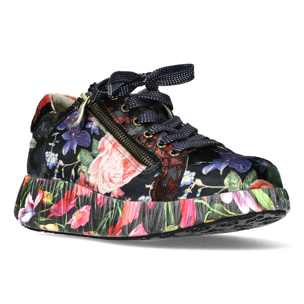 Laura Vita | Nikito Trainer | Black Floral