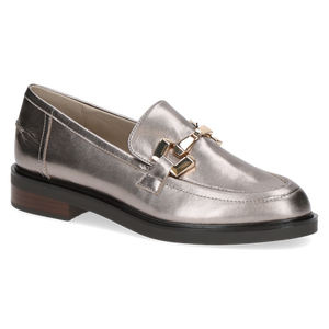 Caprice | Metallic Loafer | 24200 | Platinum