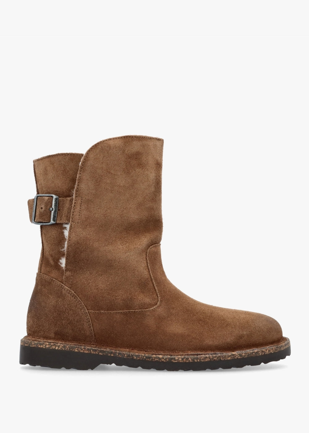 Birkenstock Ankle Boot | Uppsala Shearling | Dark Tea | ONLINE EXCLUSIVE