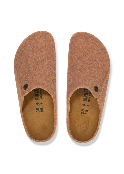 Birkenstock At Home Footwear | Zermatt Standard Slippers | Toffee Melange | ONLINE EXCLUSIVE