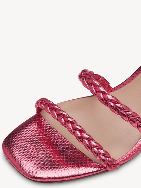 Tamaris | Heeled Sandal | 27234 | Metallic Pink