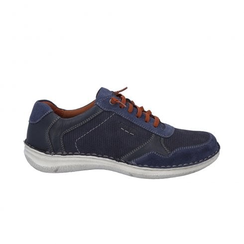 Josef Seibel | ONLINE EXCLUSIVE | New Anvers 97 | Leather Casual Shoe | Indigo