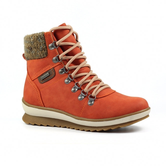 Lunar | Sycamore Waterproof Boot | Orange