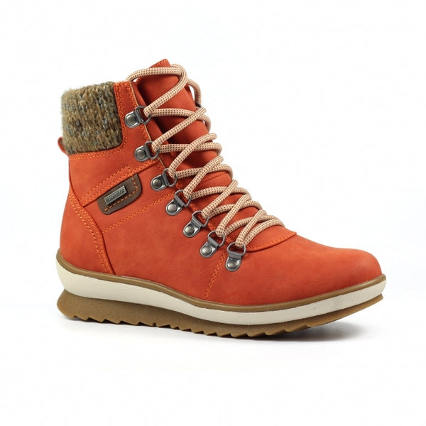 Lunar | Sycamore Waterproof Boot | Orange