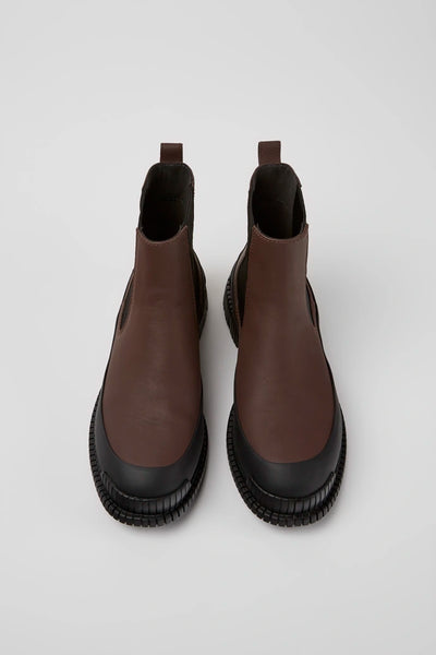 Camper | Pix Leather Chelsea Boot | Brown/Black