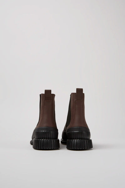 Camper | Pix Leather Chelsea Boot | Brown/Black