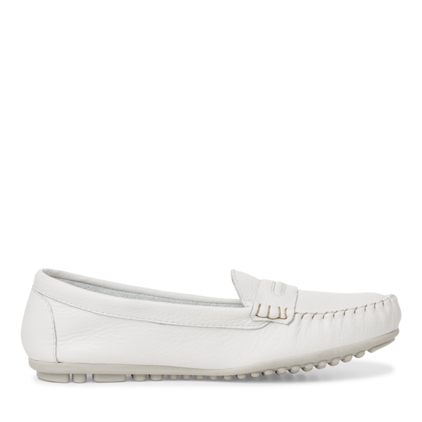 Tamaris | Soft Leather Loafer 24205 | White
