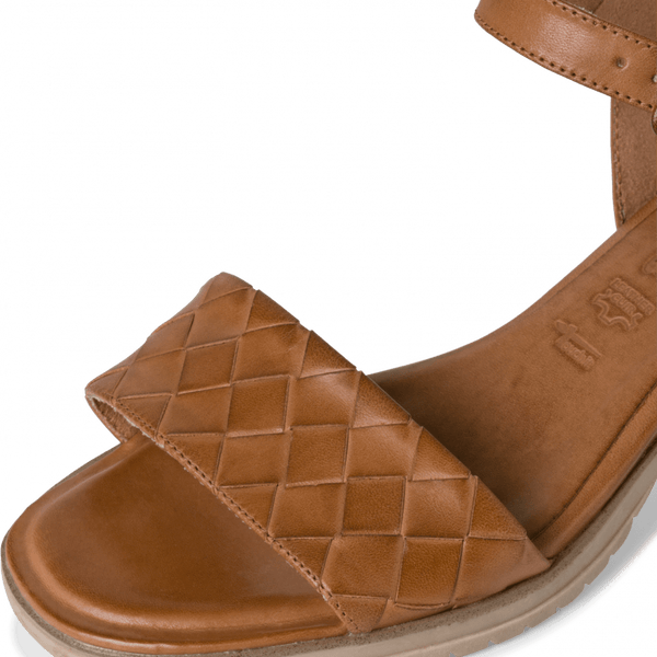 Tamaris Block Heel Sandal | 28304 | Camel